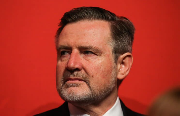 Unhappy Labour MP, Barry Gardiner (Rex)