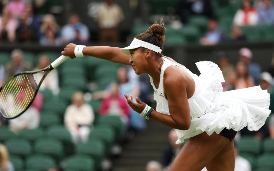 Naomi Osaka in custom-Nike, described as 'wouldn't look out of place in the Met Gala'