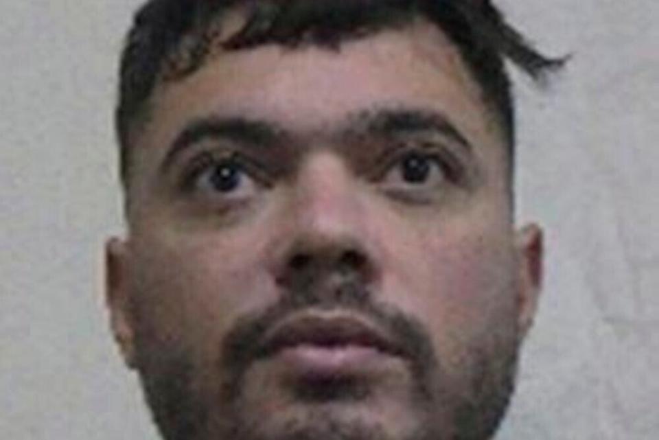 Mohamed Amra, 30, is a convict who escaped from prison on Tuesday (Interpol)