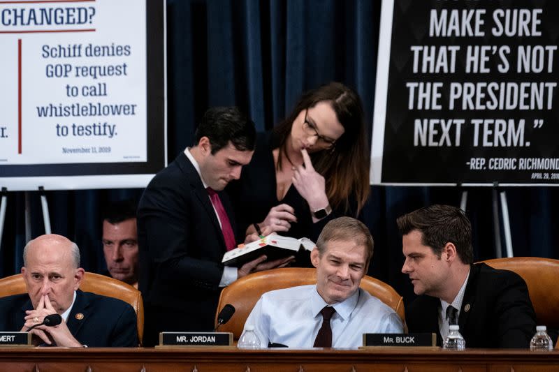 House Judiciary Committee holds hearing on Trump impeachment inquiry in Washington