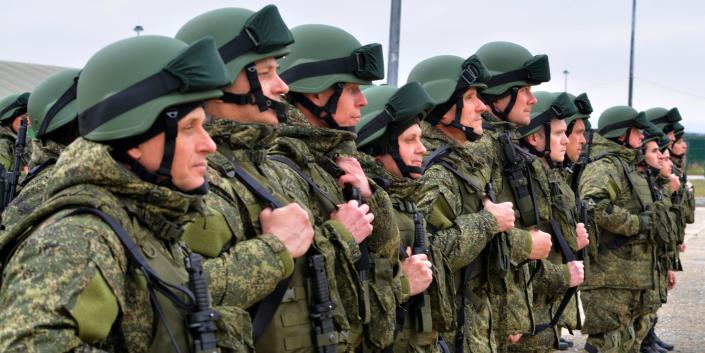 Military training of Russian conscripts