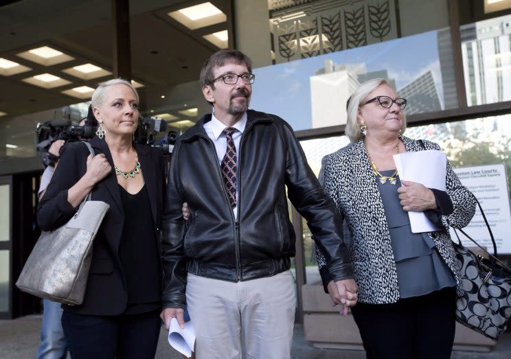 <p>The McCann family have been living a nightmare since Lyle, 78, and his wife Marie, 77, went missing in 2010. In a rare decision, the verdict was broadcast live, allowing the country to watch Travis Vader be found guilty of second-degree murder in the disappearance of the Alberta couple. But the saga continued after the September verdict, when the conviction was downgraded to manslaughter due what the judge later admitted was an error, thanks in part to a so-called “zombie law” still on the books. The sentence has yet to be handed down. Photo from The Canadian Press</p>