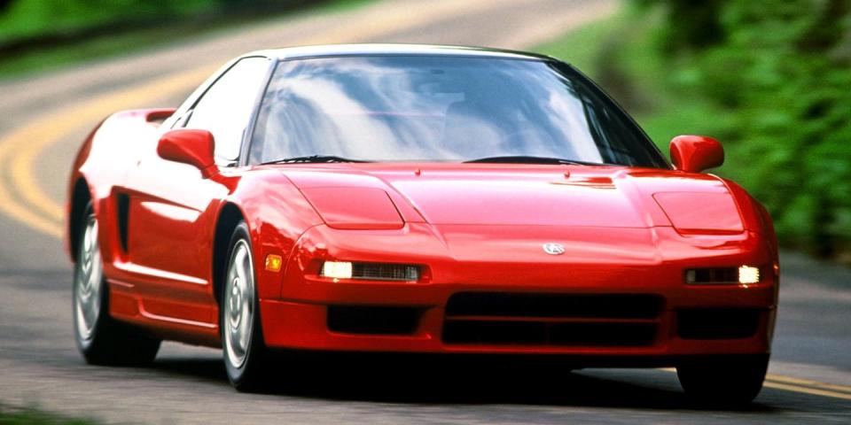 <p>As Honda's <a href="http://www.roadandtrack.com/new-cars/road-tests/reviews/a6900/long-term-exotic-1991-acura-nsx/" rel="nofollow noopener" target="_blank" data-ylk="slk:mid-engined marvel;elm:context_link;itc:0;sec:content-canvas" class="link ">mid-engined marvel</a>, what the NSX lacked in power, it made up in style.</p>