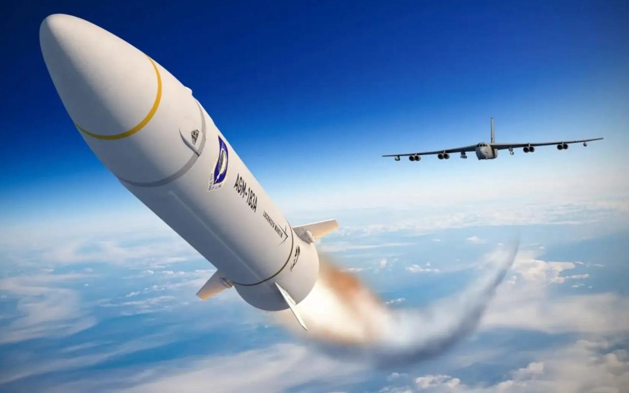 The US Air Force has conducted its final planned end-to-end test launch of a live AGM-183A Air-Launched Rapid Response Weapon hypersonic missile. A B-52H bomber flying from Guam fired the warhead