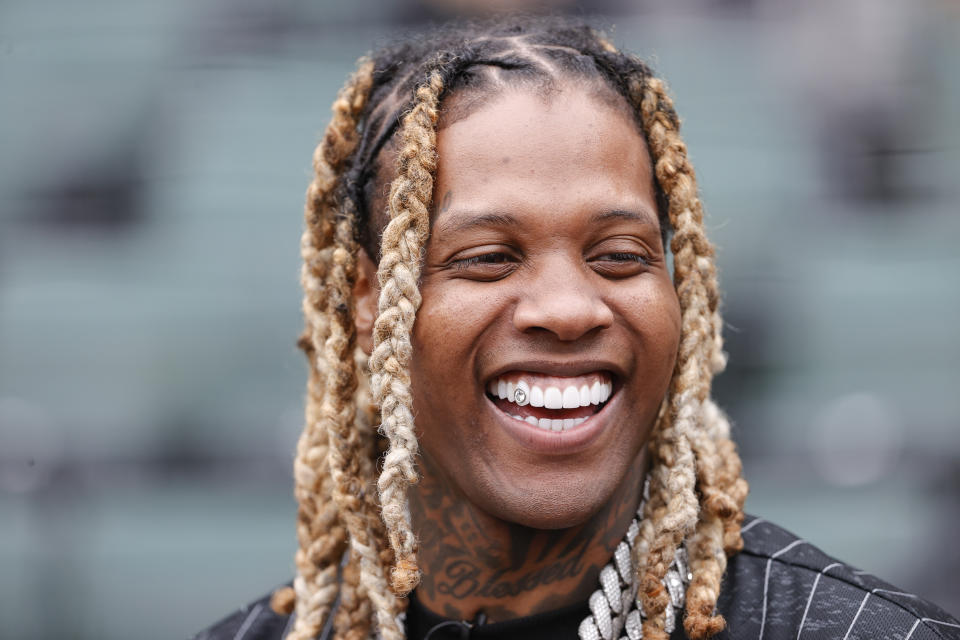 Lil Durk Credit: Kamil Krzaczynski-USA TODAY Sports