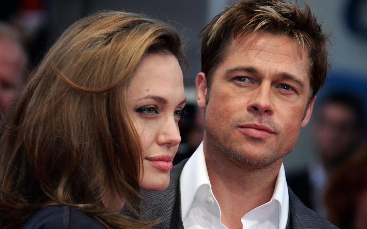 Angelina Jolie and Brad Pitt