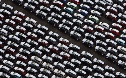 Cars awaiting export - Credit: Getty