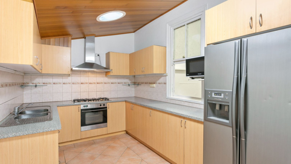 The kitchen of the property for sale in Perth.