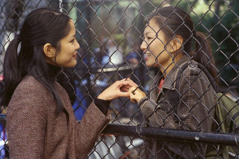 <p>These days, director Alice Wu is probably best known for her sweet Netflix coming-of-age film, The Half of It. Nearly 20 years before that, though, she directed Saving Face, a defining entry in the lesbian film canon. The first Hollywood movie to centre on Chinese-Americans since The Joy Luck Club some 11 years before it, Saving Face tells the story of a closeted Chinese-American woman falling in love for the first time and struggling to reconcile the relationship with her and her girlfriend’s traditional (read: homophobic), close-knit New York City community.</p><p><a class="link " href="https://www.amazon.co.uk/Saving-Face-Michelle-Krusiec/dp/B07GX7XCHN?tag=hearstuk-yahoo-21&ascsubtag=%5Bartid%7C1927.g.32808268%5Bsrc%7Cyahoo-uk" rel="nofollow noopener" target="_blank" data-ylk="slk:WATCH NOW;elm:context_link;itc:0;sec:content-canvas">WATCH NOW</a></p>