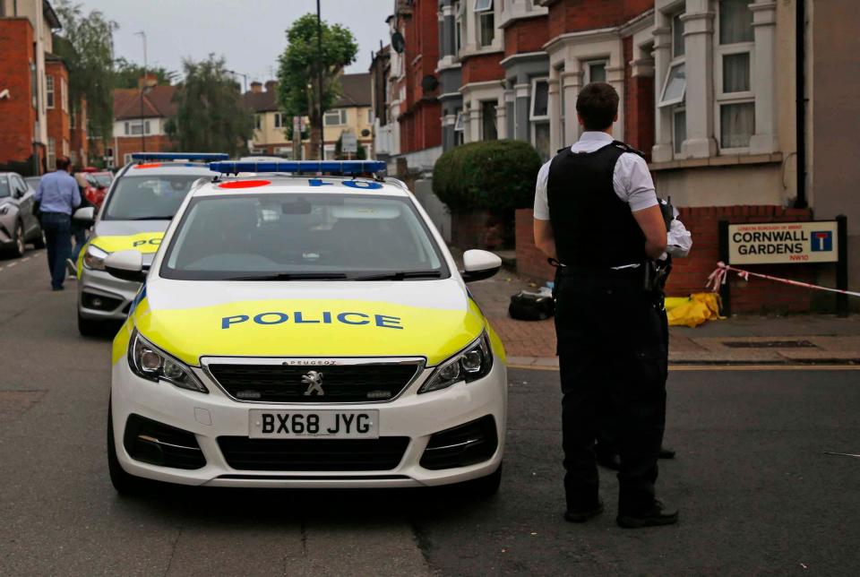 Police investigate after a stabbing (NIGEL HOWARD ©)