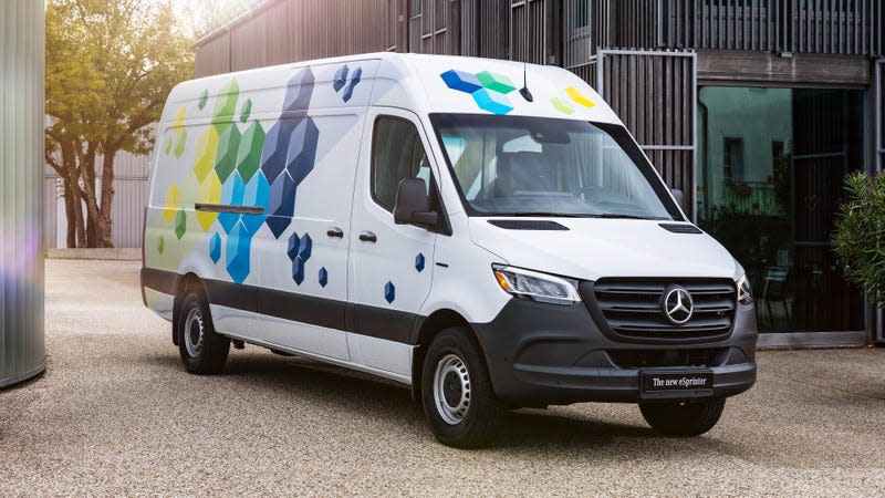 2023 Mercedes-Benz eSprinter electric cargo van