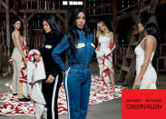 <p>The Kardashian family stars in the #MyCalvins campaign for Calvin Klein Jeans. </p>