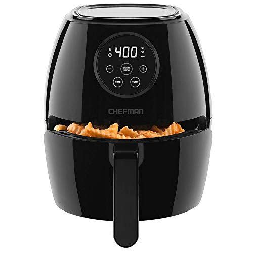 5) TurboFry 3.7 Quart Air Fryer Oven W/ Digital Touch Screen