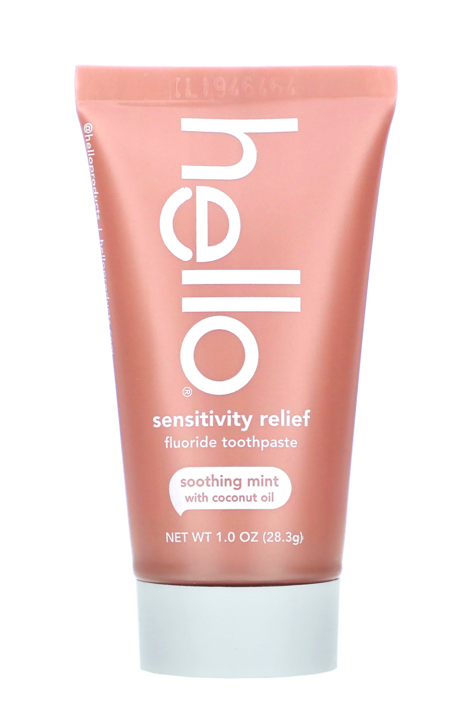 1) Hello Sensitivity Relief Fluoride Toothpaste