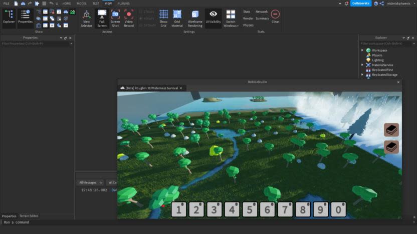 Roblox facilita a sus jugadores el uso de Roblox Studio, un programa diseñado para crear mundos y contenido