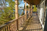 <p>The property features wraparound decks. (Airbnb) </p>