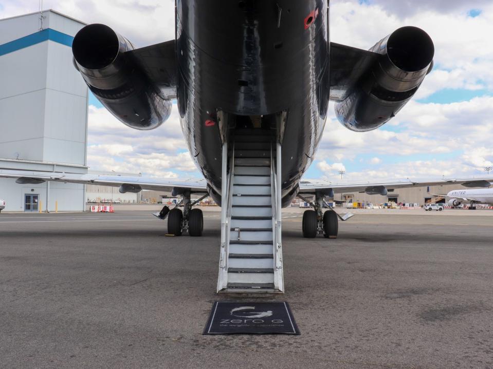 Zero G Experience Boeing 727