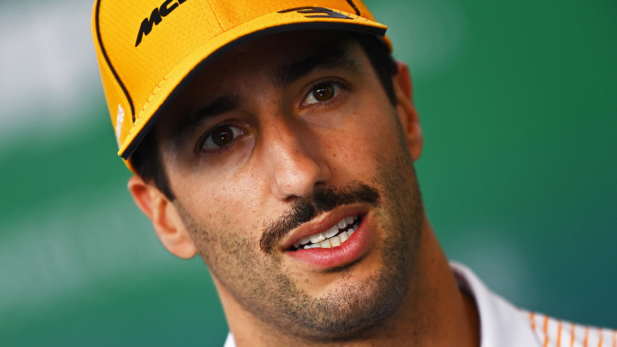 Daniel Ricciardo has shared some of the blunt advice he's received from McLaren to help arrest his F1 slump. (Photo by Clive Mason/Getty Images)