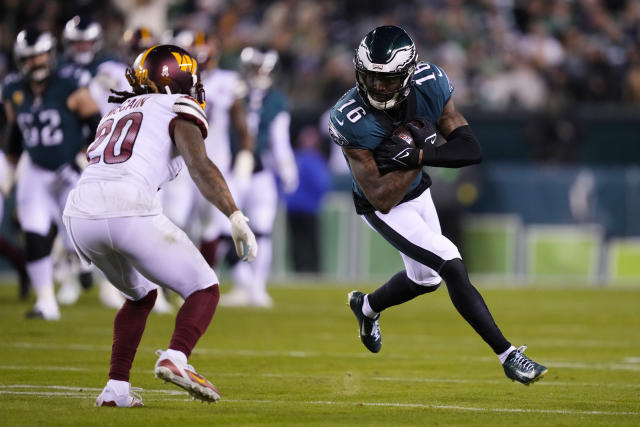 Commanders end turnover-prone Eagles' perfect season