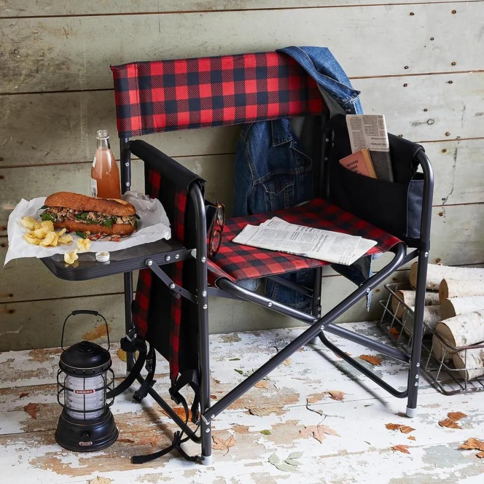Picnic Time Portable Folding Backpack Director's Chair
