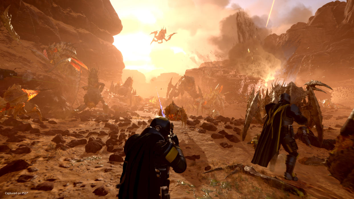  Helldivers 2 promotional screenshot. 