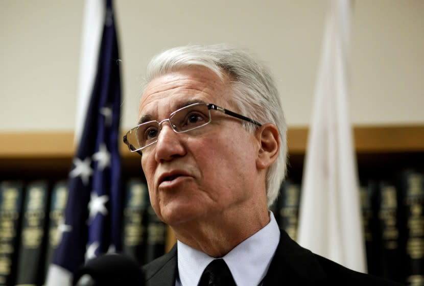 San Francisco Dist. Atty. George Gascon, seen in 2012, said Thursday that five more city police officers were found to have sent offensive text messages -- some of them after a similar scandal broke last year.