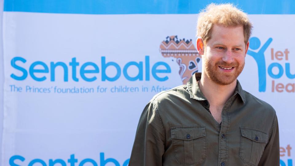 Prince Harry in Botswana