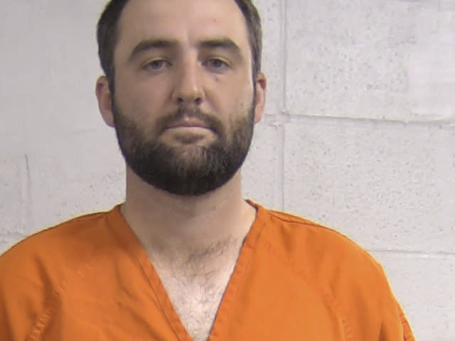Scott Scheffler after his arrest on Friday. (Louisville Metropolitan Department of Corrections via AP)
