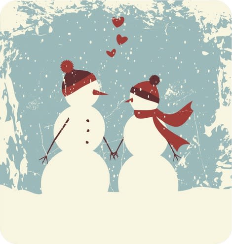Snow Couple 