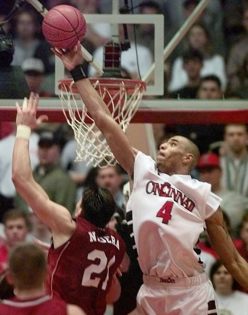 UC's Kenyon Martin was a featured player during UC's Nike/Jordan Brand Jumpman era.