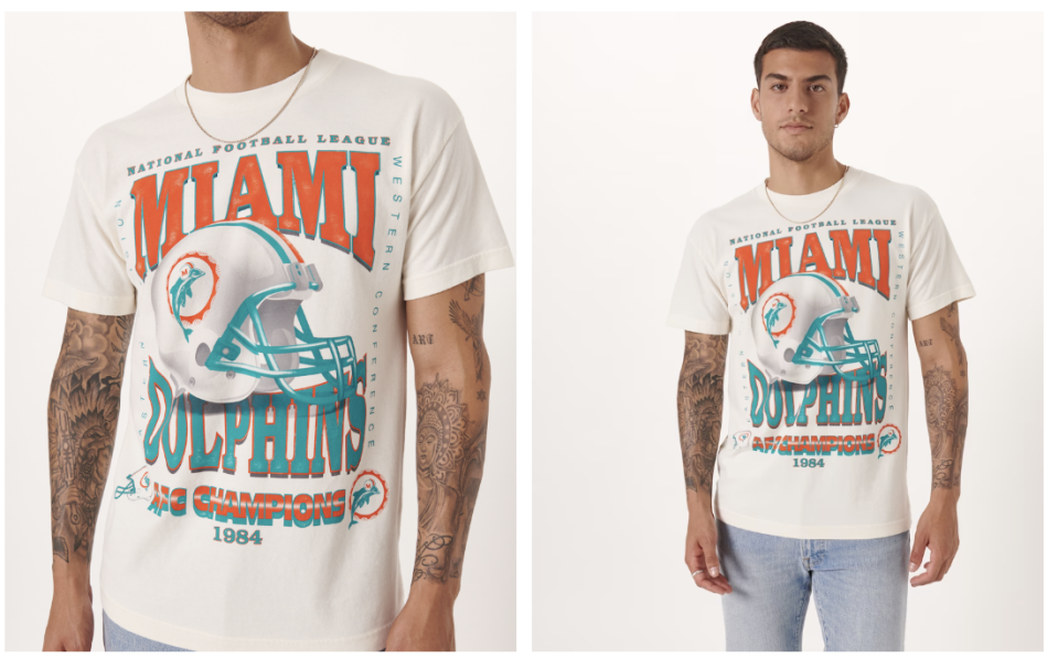 miami dolphins tshirt