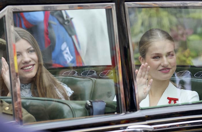 Primera imagen de la princesa Leonor en el día de su 18º cumpleaños