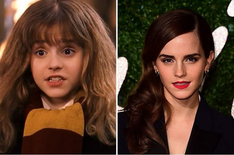 <p>Hermine Granger ist die Streberin der Klasse, die im Laufe der Jahre eine erstaunliche Wandlung durchmacht. So auch Emma Watson: Die macht mittlerweile als Frauenrechtlerin Schlagzeilen und war seit dem Potter-Aus in zahlreichen Filmen zu sehen. 'The Circle’ mit Tom Hanks hat sie gerade abgedreht.</p>