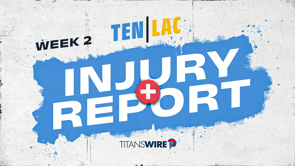 Tennessee Titans Thursday Injury Report: Just One Ruled Out - Sports  Illustrated Tennessee Titans News, Analysis and More