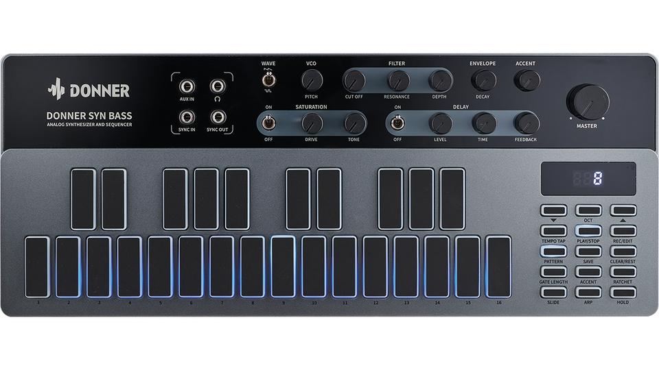 Donner B1 Analog Bass Sequencer