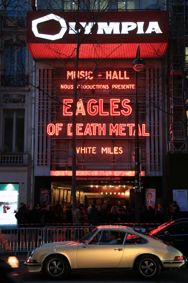 Eagles of Death Metal lead singer Jesse Hughes.