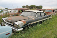 <p>In 1958 the USA was in a nasty recession, and DeSoto sales suffered as a result. In the preceding year the marque managed a healthy 126,514 registrations, but in 1958 sales dived to just 49,445. Of those, only 7646 were Firesweep four-door <span>saloons </span>like this. Sadly the writing was on the wall for DeSoto, and sales continued to plummet. The marque would disappear altogether in 1961.</p>