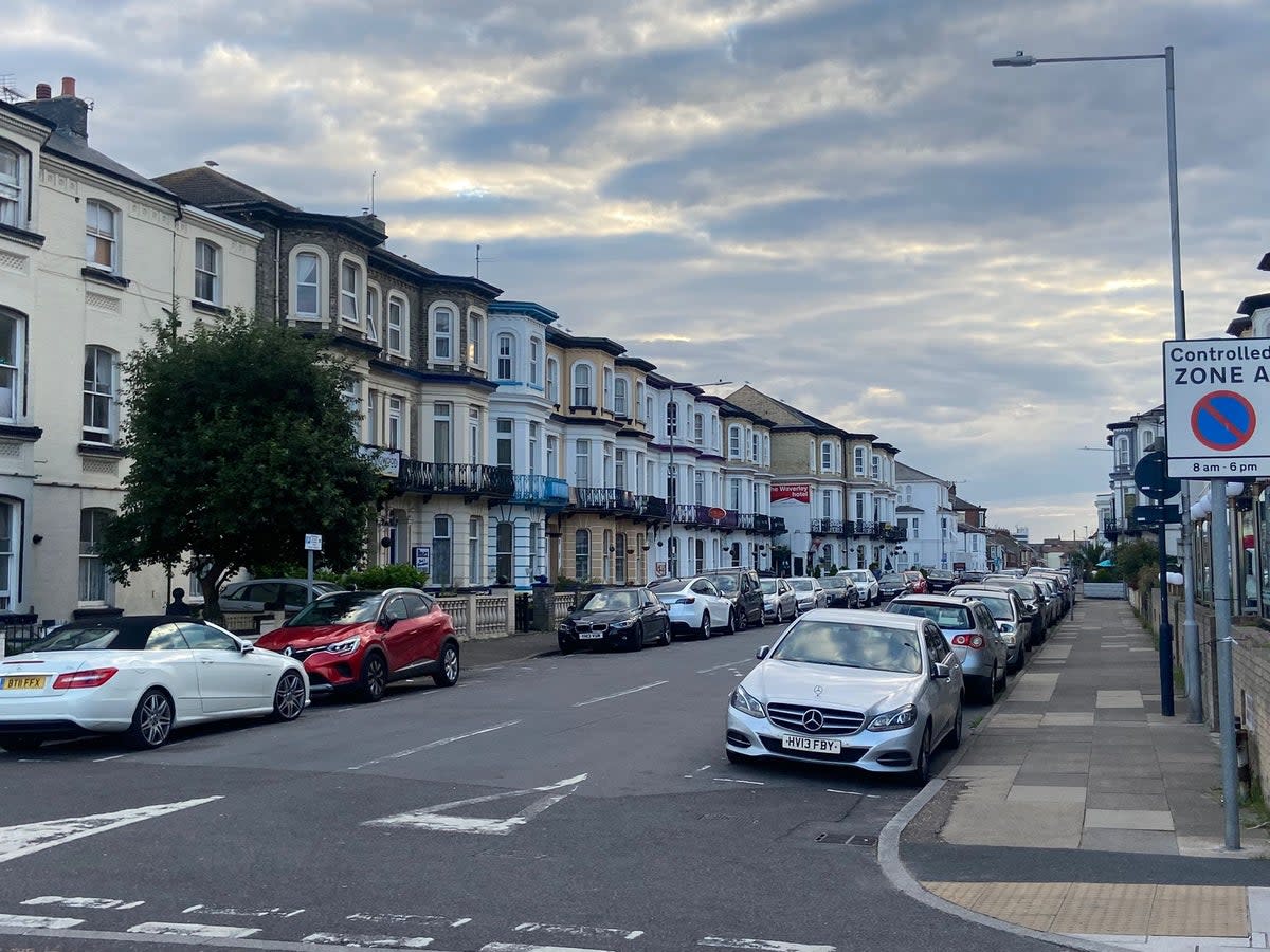 Orlin Roussev is listed as having lived at the Haydee guesthouse, a stone’s throw from the seafront in Great Yarmouth (Andy Gregory/The Independent)