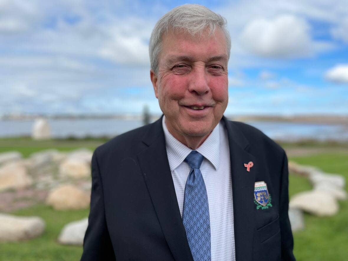 Stratford Mayor Steve Ogden says the town looked at waterfront parks around the Maritimes and across North America in the drafting of the new plan. (Tony Davis/CBC - image credit)