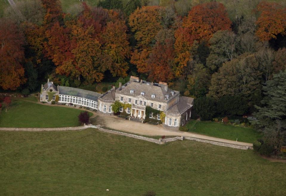 Gatcombe Park, a 700-acre estate in Gloucestershire (Getty Images)