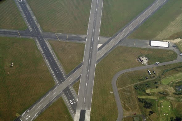 Aerial View Of Warton Aerodrome, Blackpool