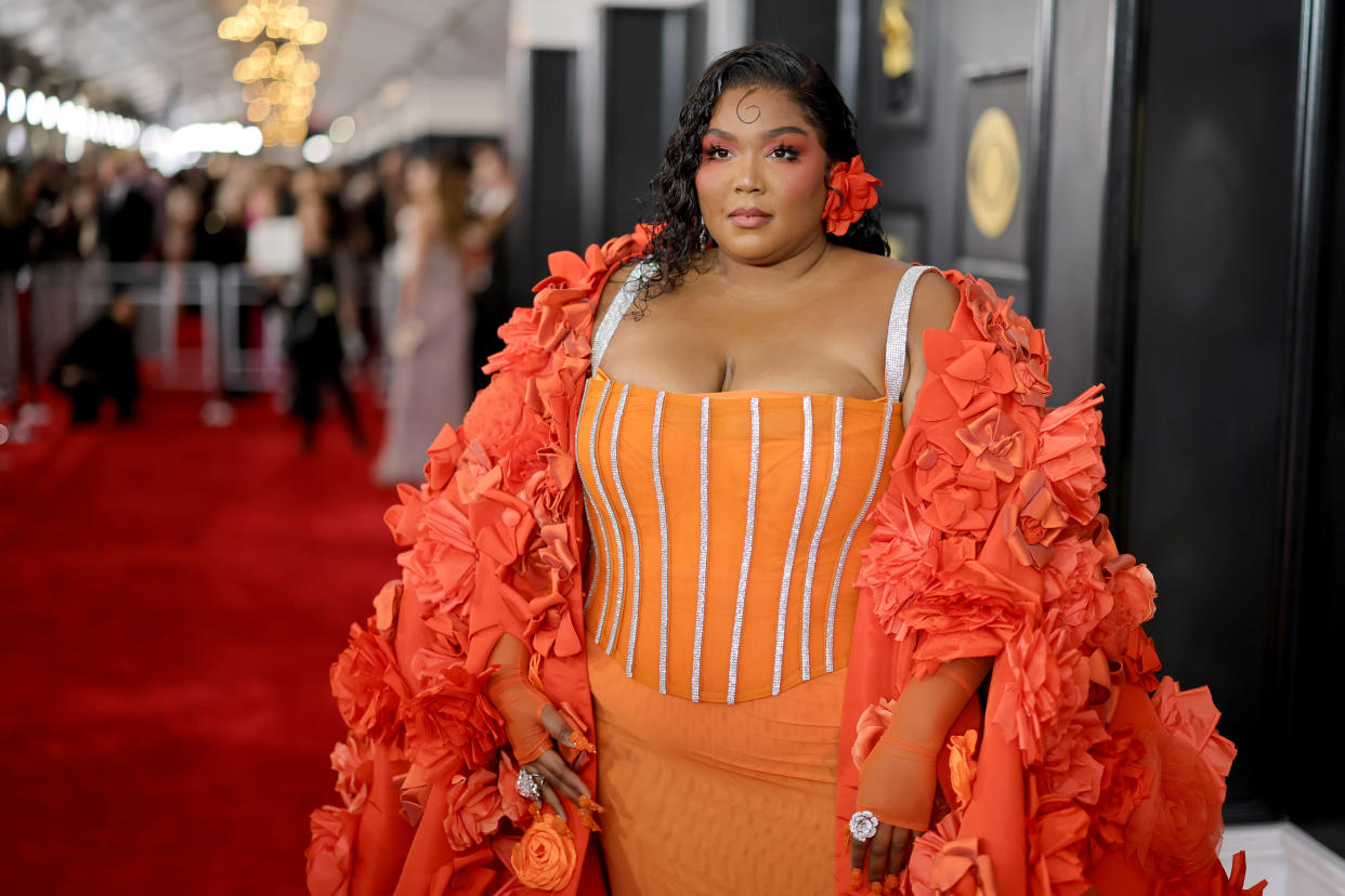 Lizzo encourages people to define their own beauty standards with her shapewear. (Photo: Getty Images)