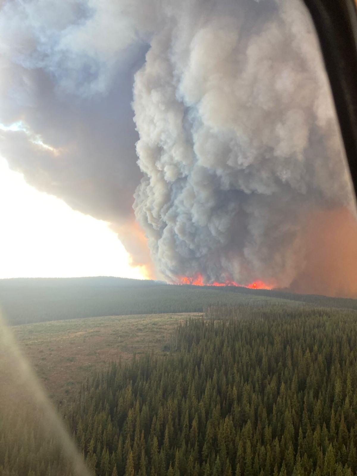 Smoky skies blanket parts of central and northern B.C. as wildfires grow