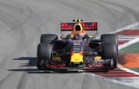 Formula One - F1 - Russian Grand Prix - Sochi, Russia - 30/04/17 - Red Bull Formula One driver Max Verstappen of the Netherlands drives during the race. REUTERS/Maxim Shemetov