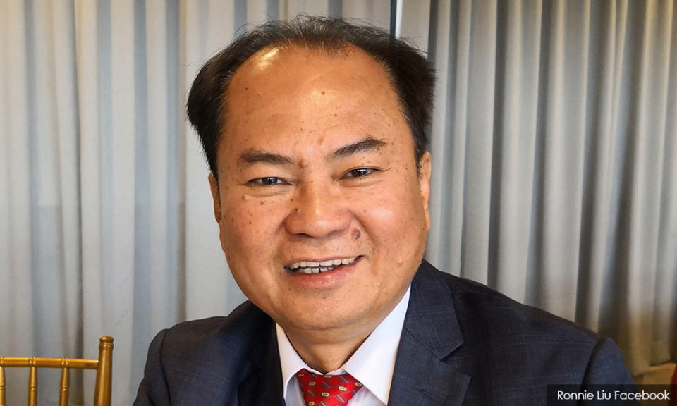 Sungai Pelek assemblyperson Ronnie Liu.