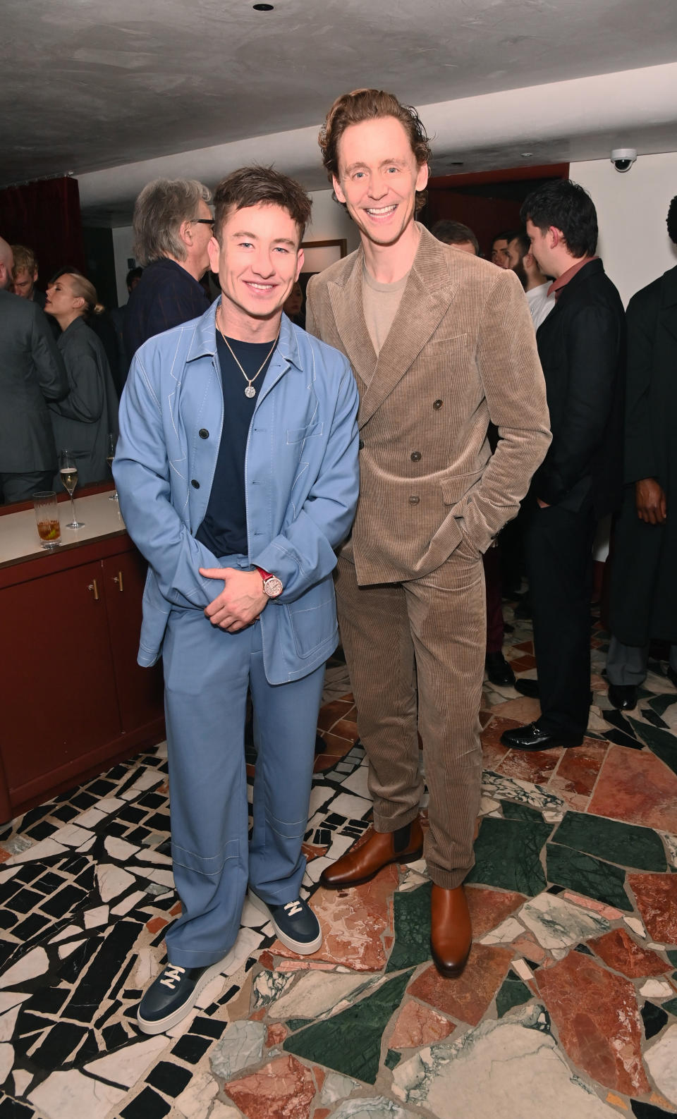 Barry Keoghan and Tom Hiddleston