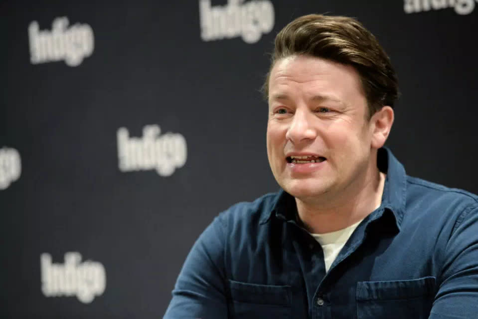 Jamie Oliver (hier auf einem Foto von Januar 2020) hat anlässlich ihres 19. Geburtstags eine süße Hommage an seine Tochter Poppy geteilt. (Getty Images)
