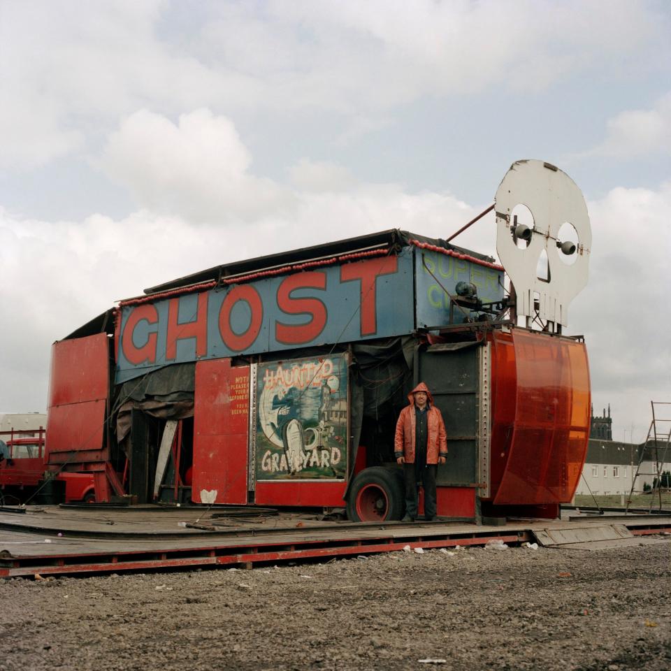 Ticket to ride: a portrait of fairground worker Francis Gavan from Mitchell's Ghost Train Man series