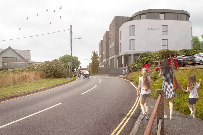 Plans for a new Premier Inn in St Ives, Cornwall