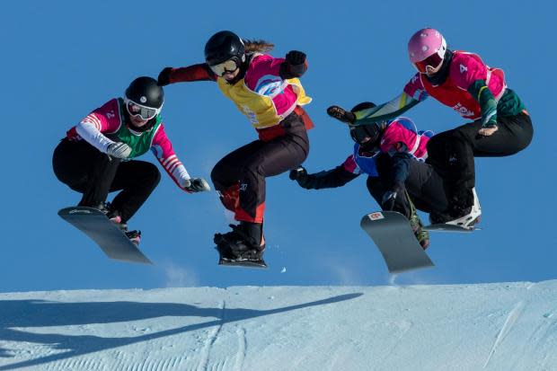 Team GB have three members taking on the Snowboard event (OIS/IOC/PA)